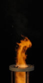Dust explosion (flame abatement)