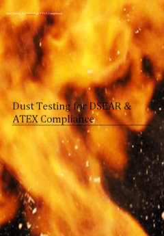 Dust testing for DSEAR & ATEX compliance
